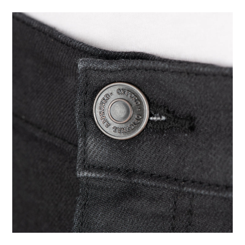 Oxford Original CE AA Armourlite Straight Jeans - Black (Regular - 32L) Size 36