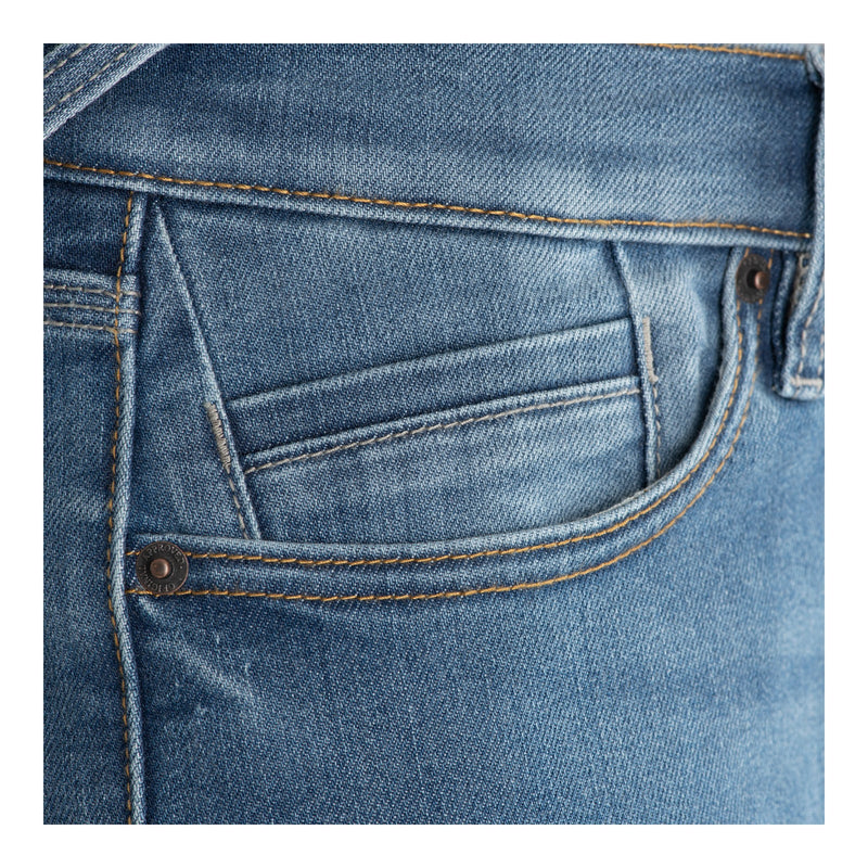 Oxford Original CE AA Armourlite Straight Jeans - Blue (Long - 34L) Size 38