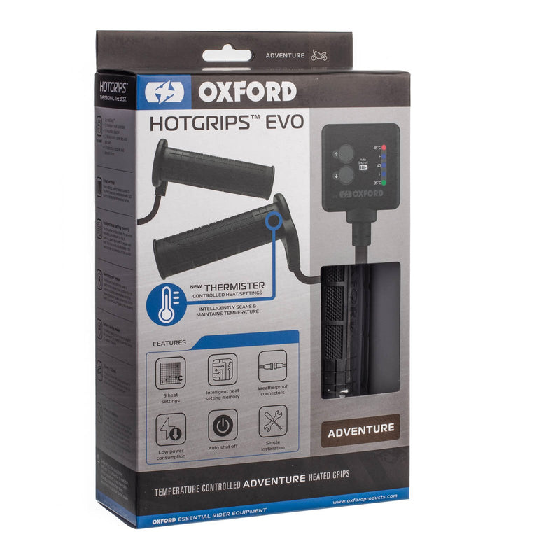 OXFORD *EVO* HOT GRIPS ADVENTURE - V9 THERMISTER SWITCH