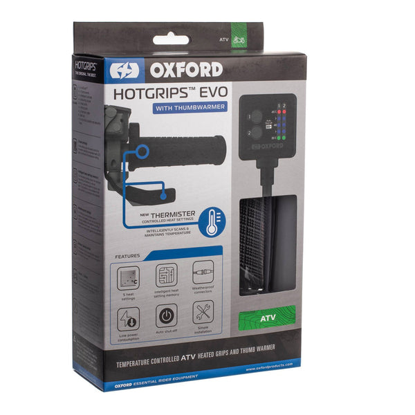 OXFORD *EVO* HOT GRIPS ATV - V9 DUAL THERMISTER SWITCH