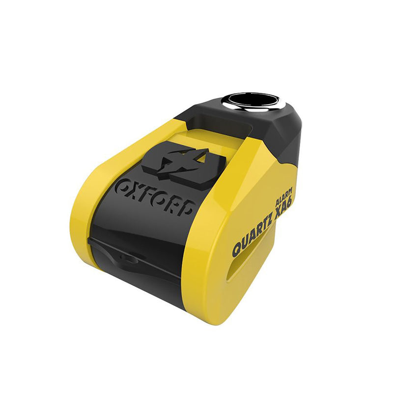 OXFORD QUARTZ XA6 ALARM DISC LOCK YEL  (NEW)