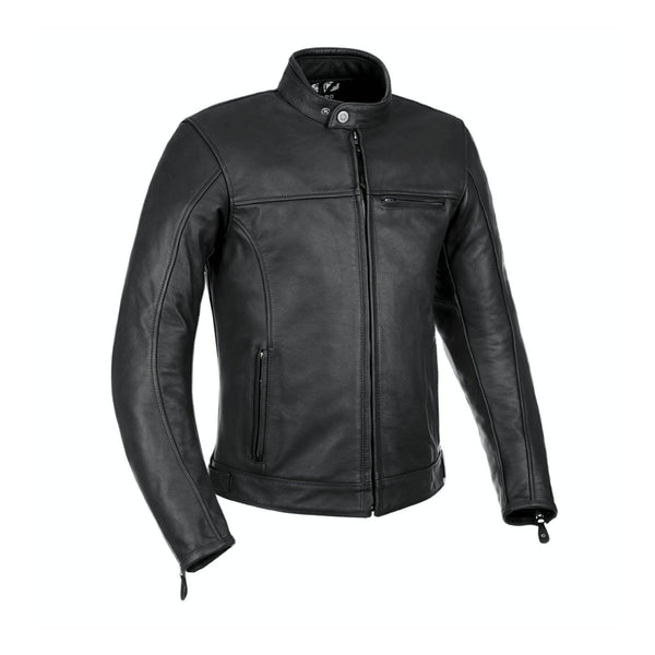 Oxford Walton Leather Jacket Black Small
