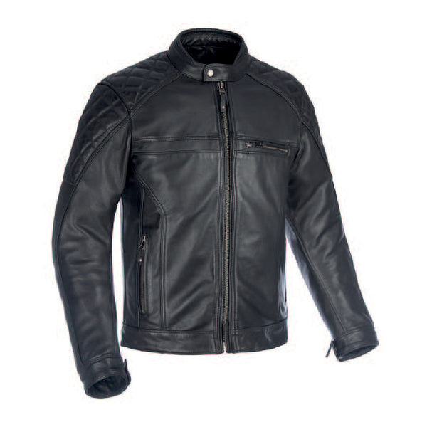 Oxford OXFORD ROUTE 73 LEATHER JACKET BLACK Small