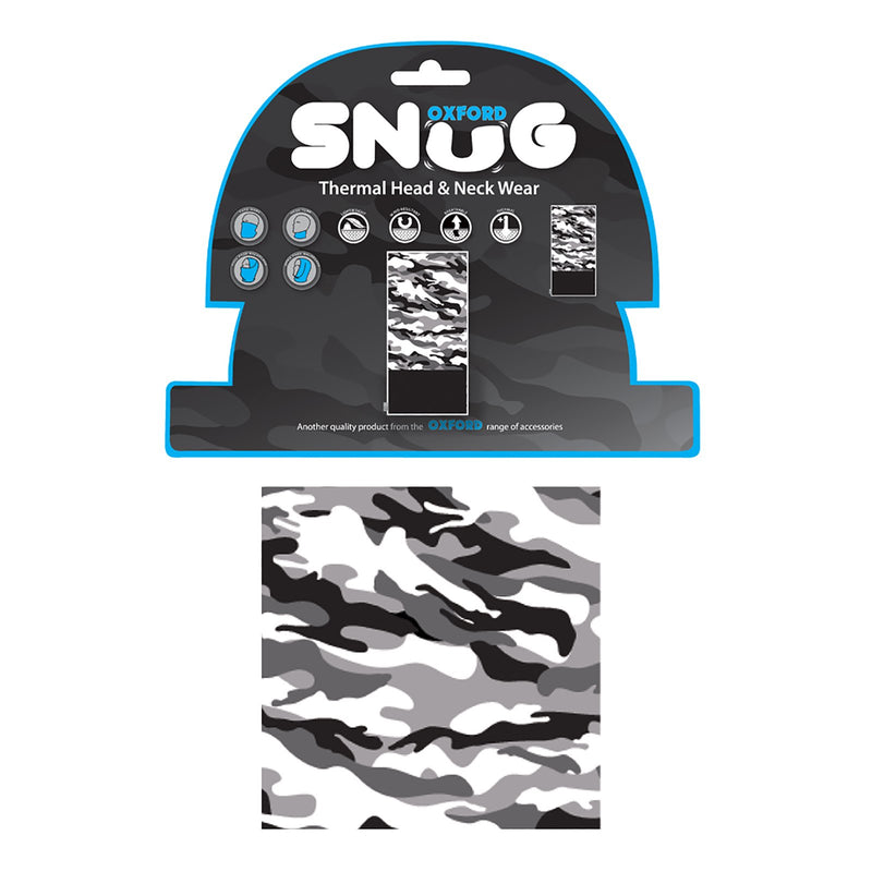 OXFORD THERMAL HEAD/NECK WARMER SNUG CAMO