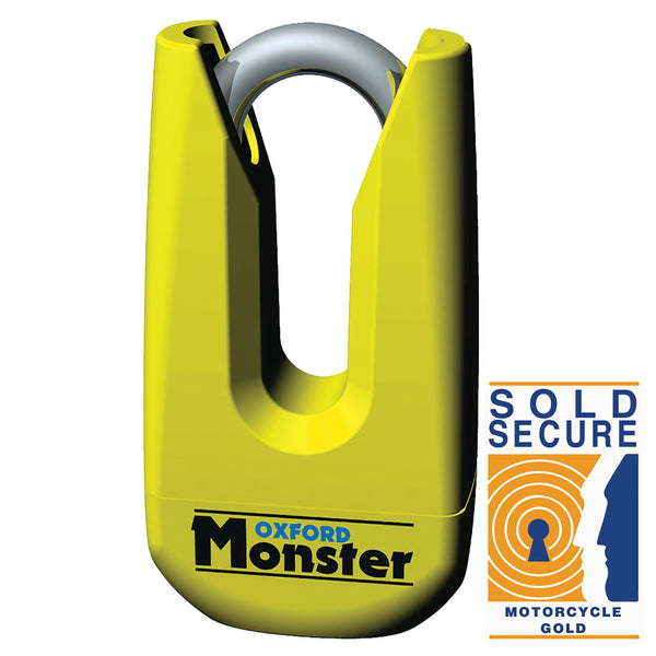 OXFORD MONSTER DISC LOCK YEL