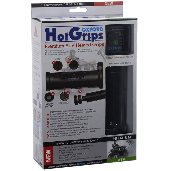 OXFORD HOT GRIPS PREMIUM ATV with V8 SWITCH