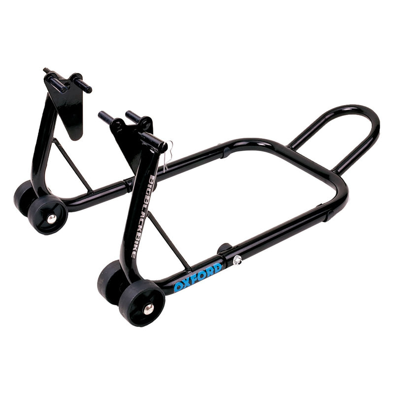 OXFORD BIG BLACK BIKE FRONT PADDOCK STAND