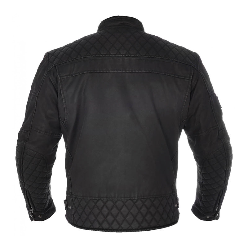 Oxford Hardy Wax Jacket - Black Size 3XL