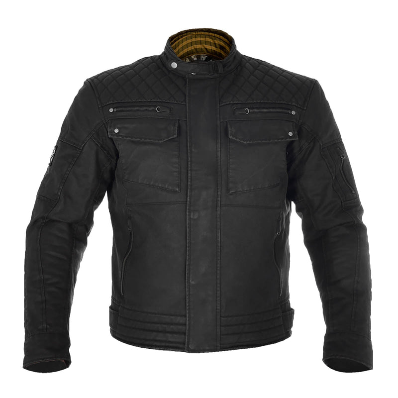 Oxford Hardy Wax  - Black Road Jacket Size Small