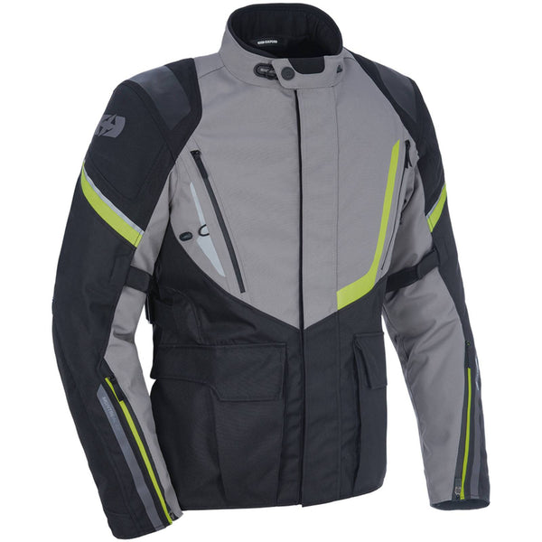 Oxford Montreal 4.0 Dry2Dry - Black / Grey / Fluro Road Jacket Size 3XL
