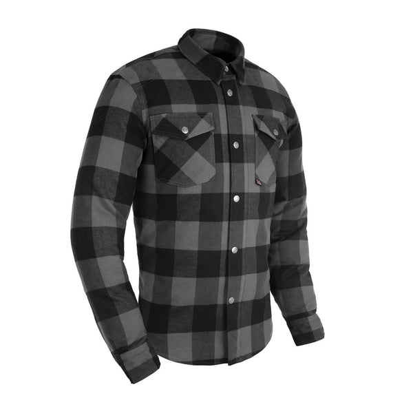 Oxford Kickback 2.0 Shirt Grey Black Check XL