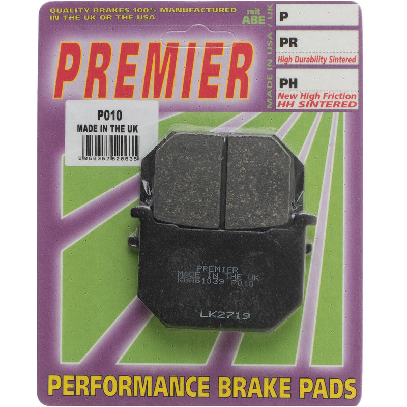 PREMIER BRAKE PADS