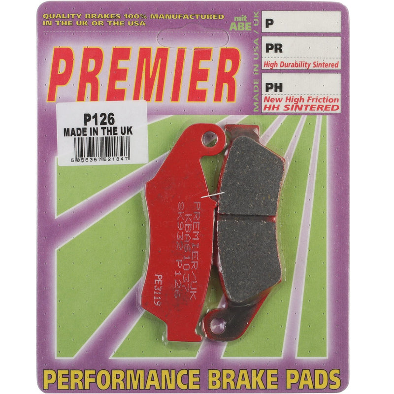 PREMIER BRAKE PADS