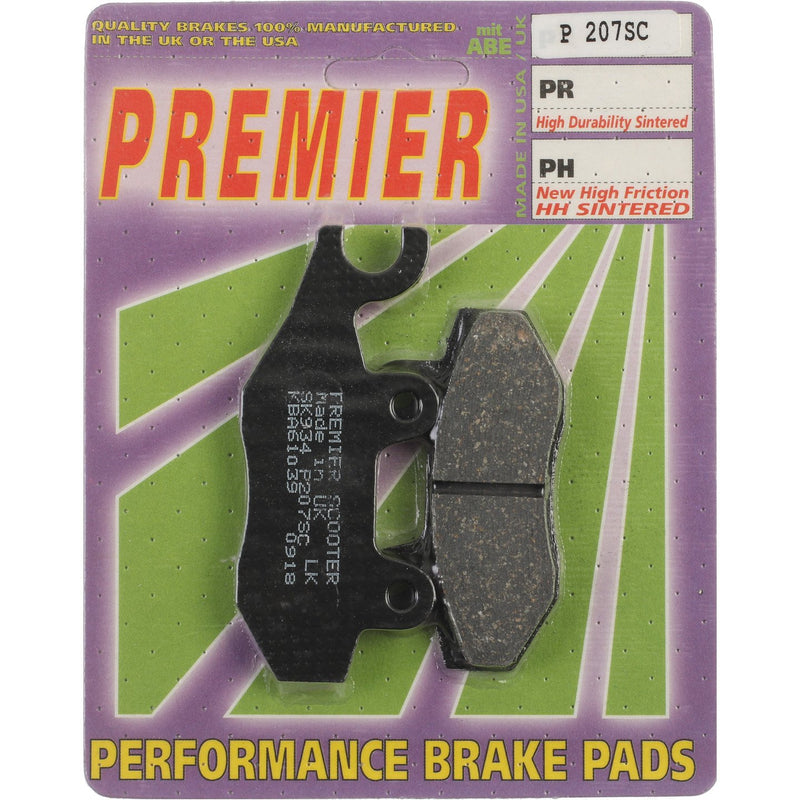 PREMIER BRAKE PADS SUZ FXR150 / KAW EX250R Fnt