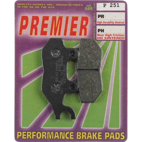 PREMIER BRAKE PADS T505/595/SpeedTriple/Thruxton Rr