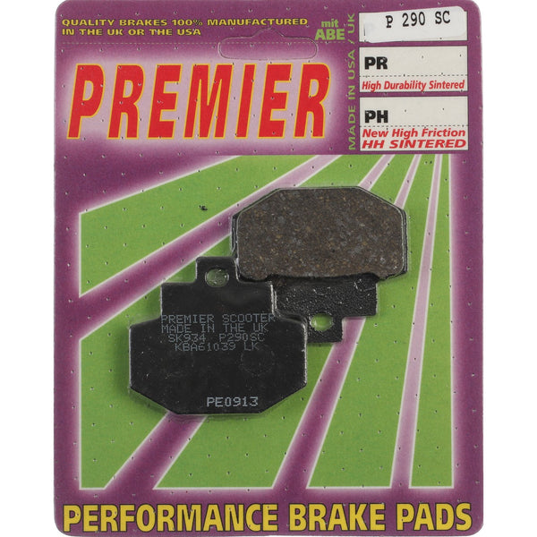 PREMIER BRAKE PADS /VESPA REAR