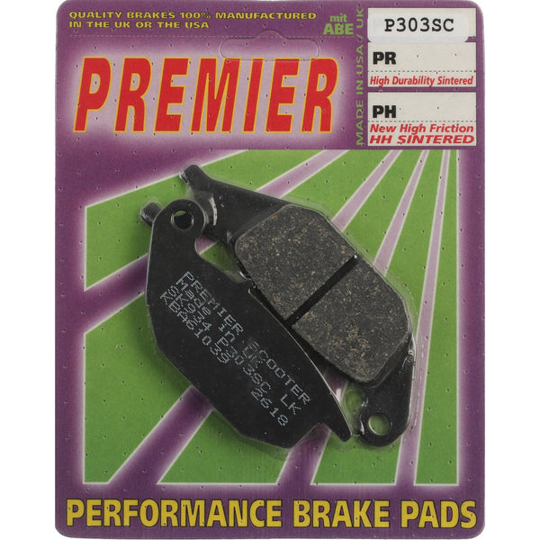 PREMIER BRAKE PADS HON CBR125R Rr 04-10