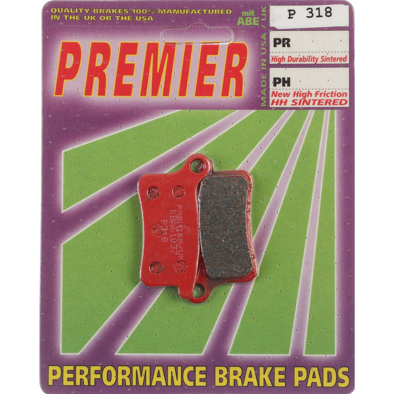 PREMIER BRAKE PADS