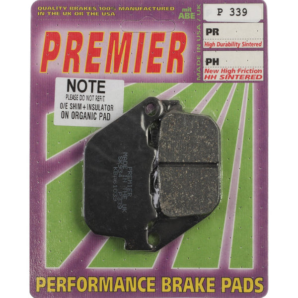 PREMIER BRAKE PADS HD Sportster 04- Rr