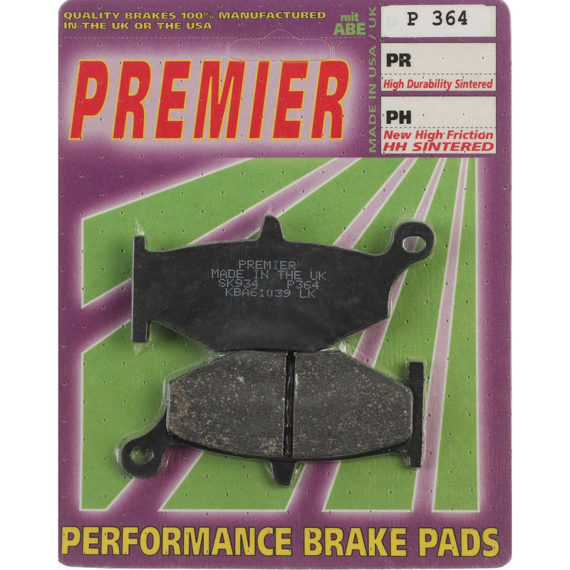 PREMIER BRAKE PADS SUZ Rr GSR/GSXR 600/750 06-10 GSXR1000