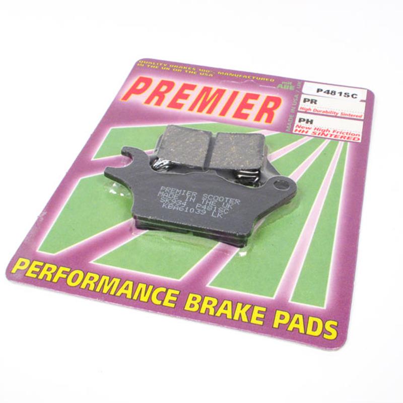 PREMIER BRAKE PADS YAM TriCity LHF