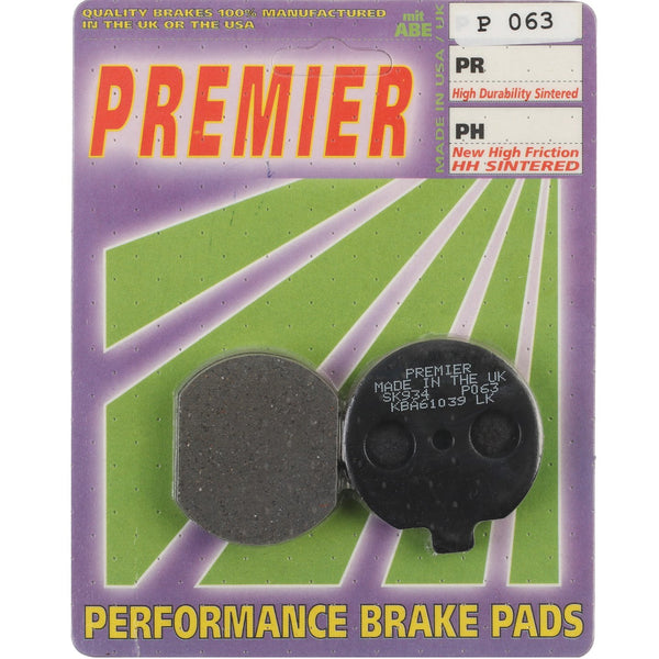 PREMIER BRAKE PADS