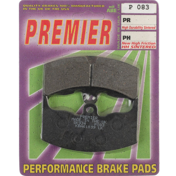 PREMIER BRAKE PADS