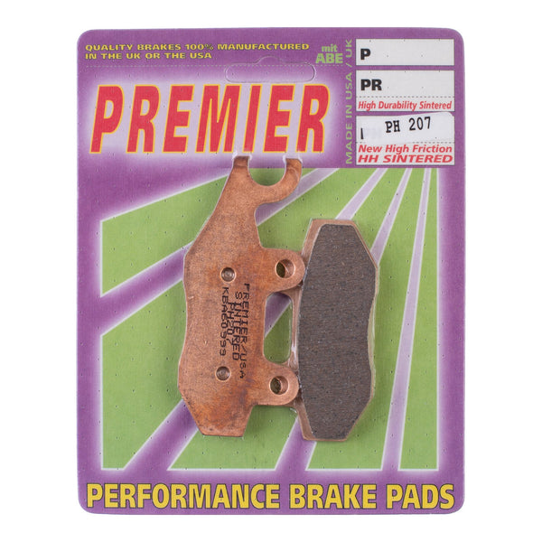 PREMIER BRAKE PADS HI-PERF SINT Burg 400 FR RH EX300 FR/RR