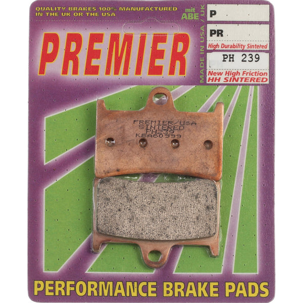 PREMIER BRAKE PADS HI-PERF SINT YAM R6 R1 98-03 Fnt