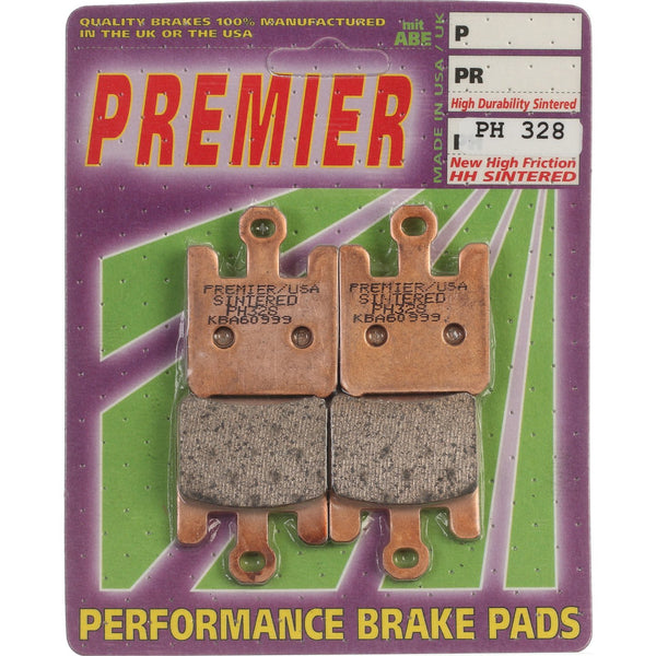 PREMIER BRAKE PADS HI-PERF SINT ZX6/10/12R /GSXR1000 K3 FR