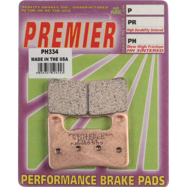 PREMIER BRAKE PADS HI-PERF SINT GSXR600/750/1000 K4-8 Fnt