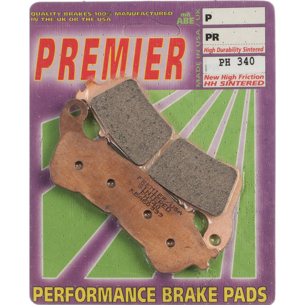 PREMIER BRAKE PADS HI-PERF SINT VFR800 06 Fnt