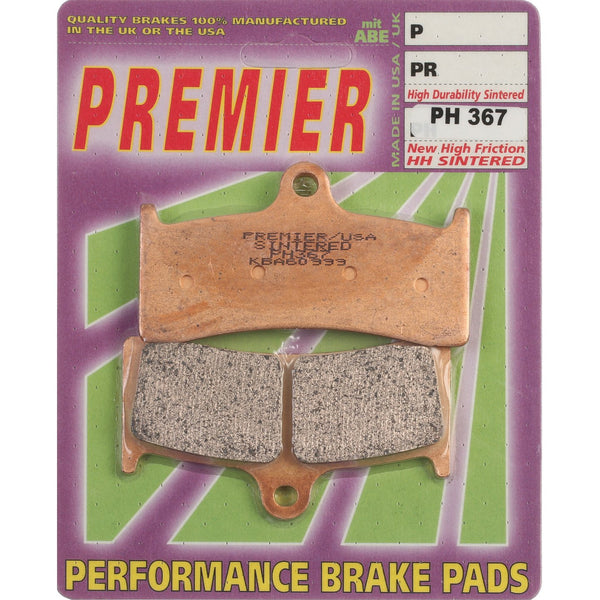 PREMIER BRAKE PADS HI-PERF SINT MV Agusta / Buell Fnt