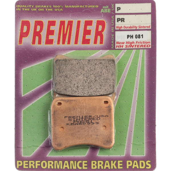 PREMIER BRAKE PADS HI-PERF SINT