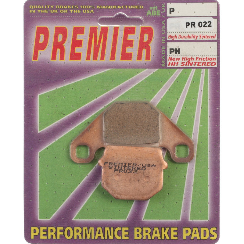 PREMIER BRAKE PADS FULL SINTERED MOTO X