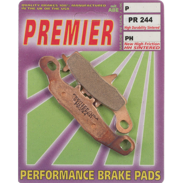 PREMIER BRAKE PADS FULL SINT KX80/85 97-07/ RM85 05-07 Fnt