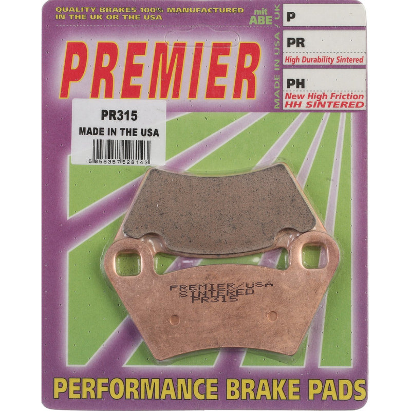 PREMIER BRAKE PADS FULL SINTERED