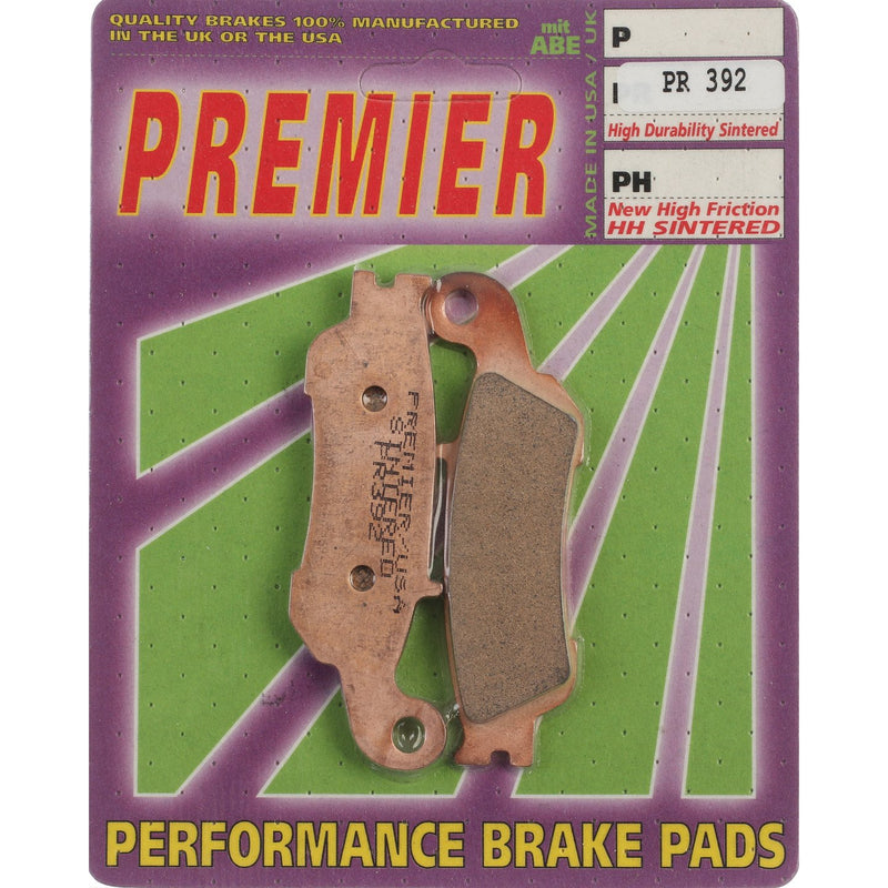 PREMIER BRAKE PADS FULL SINTER MX YZ125/250/250F/450 08-