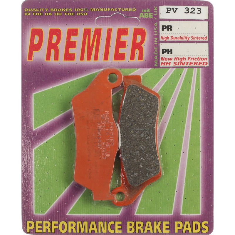 PREMIER BRAKE PADS SEMI SINTERED STREET