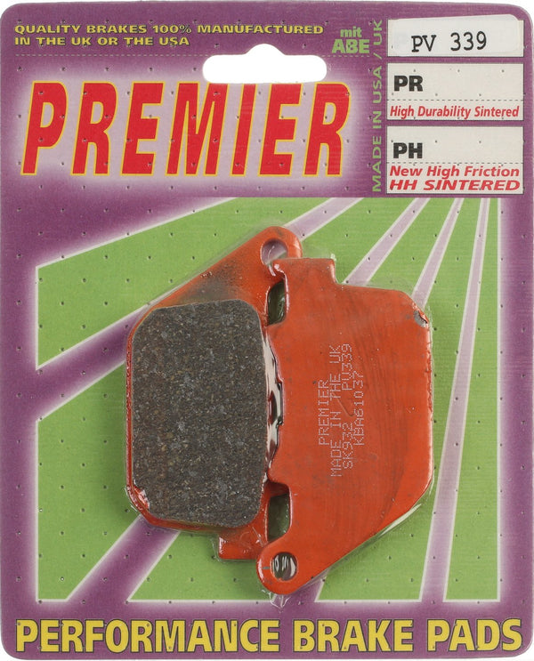 PREMIER BRAKE PADS SEMI SINTERED STREET