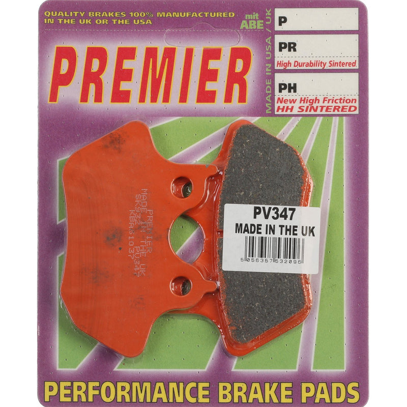 PREMIER BRAKE PADS SEMI SINTERED STREET