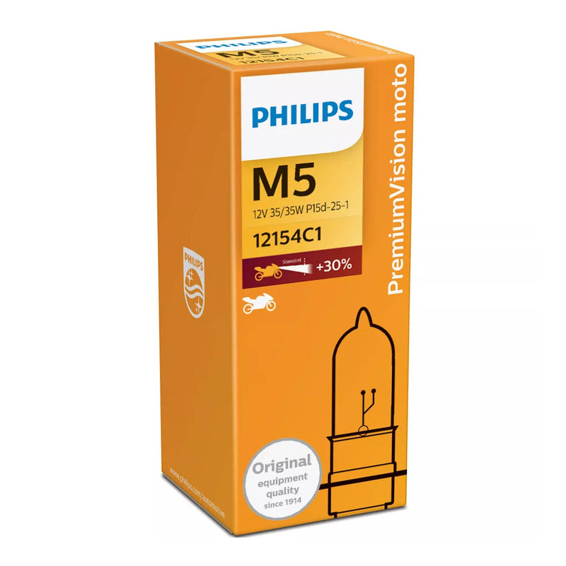 PHILIPS BULB M5 12154 ES 12V 35/35W P15D-25-3 C1