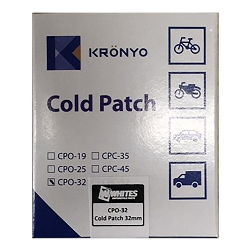 KRONYO REPAIR PATCHES - 32mm ROUND   96pcs/box