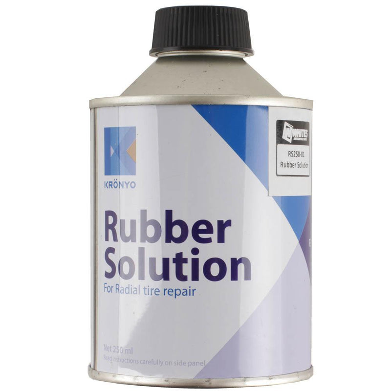 KRONYO RUBBER SOLUTION / VULCANISING GLUE 250ML