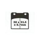 PREMIER BRAKE PADS SEMI SINTERED STREET