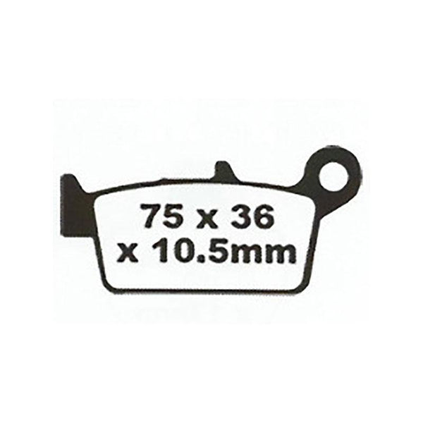 PREMIER BRAKE PADS FULL SINTERED MOTO X