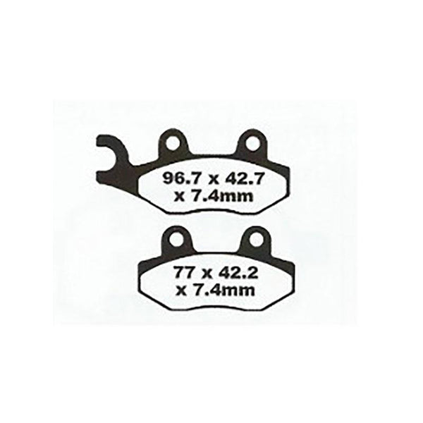 PREMIER BRAKE PADS FULL SINTERED