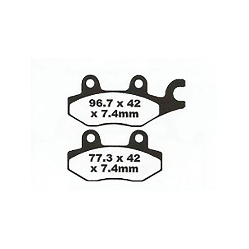PREMIER BRAKE PADS FULL SINTERED LT500