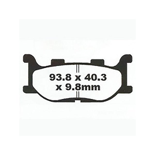 PREMIER BRAKE PADS XJR400/ MT-03V Fnt