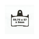 PREMIER BRAKE PADS REAR HON KAW SUZ HD